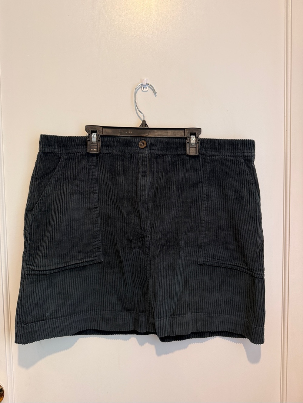 GAP Dark Green Corduroy Mini Skirt